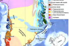 carte géologique du Groenland, cartographie à laquelle au moins 8 géologues de Lausanne ont participé.
