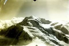 Le sommet du Mt. Blanc.  L’avion était à 3'950 m